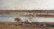 Herd by the River Nicolae Grigorescu